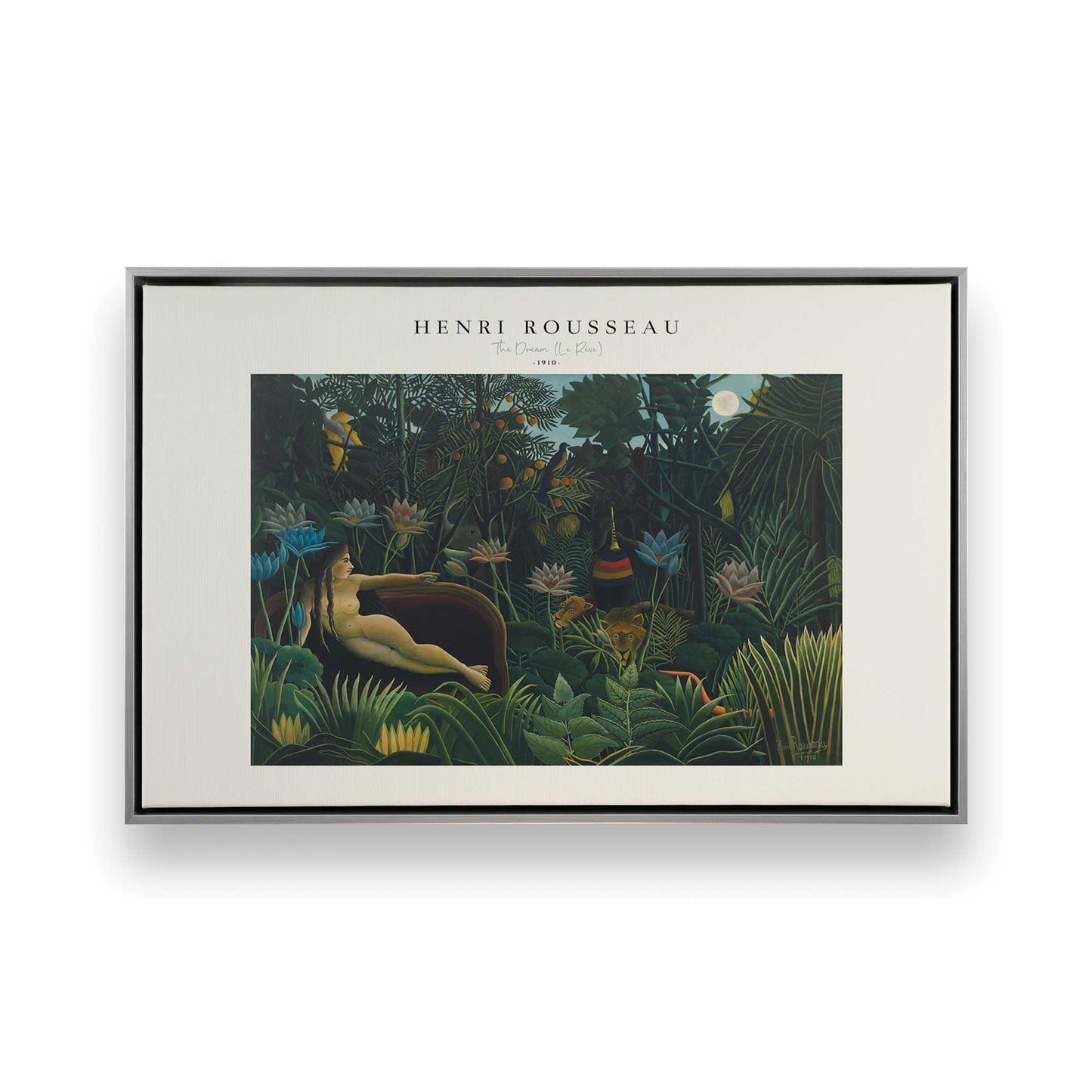 [Color:Polished Chrome], Picture of art in a Polished Chrome frame