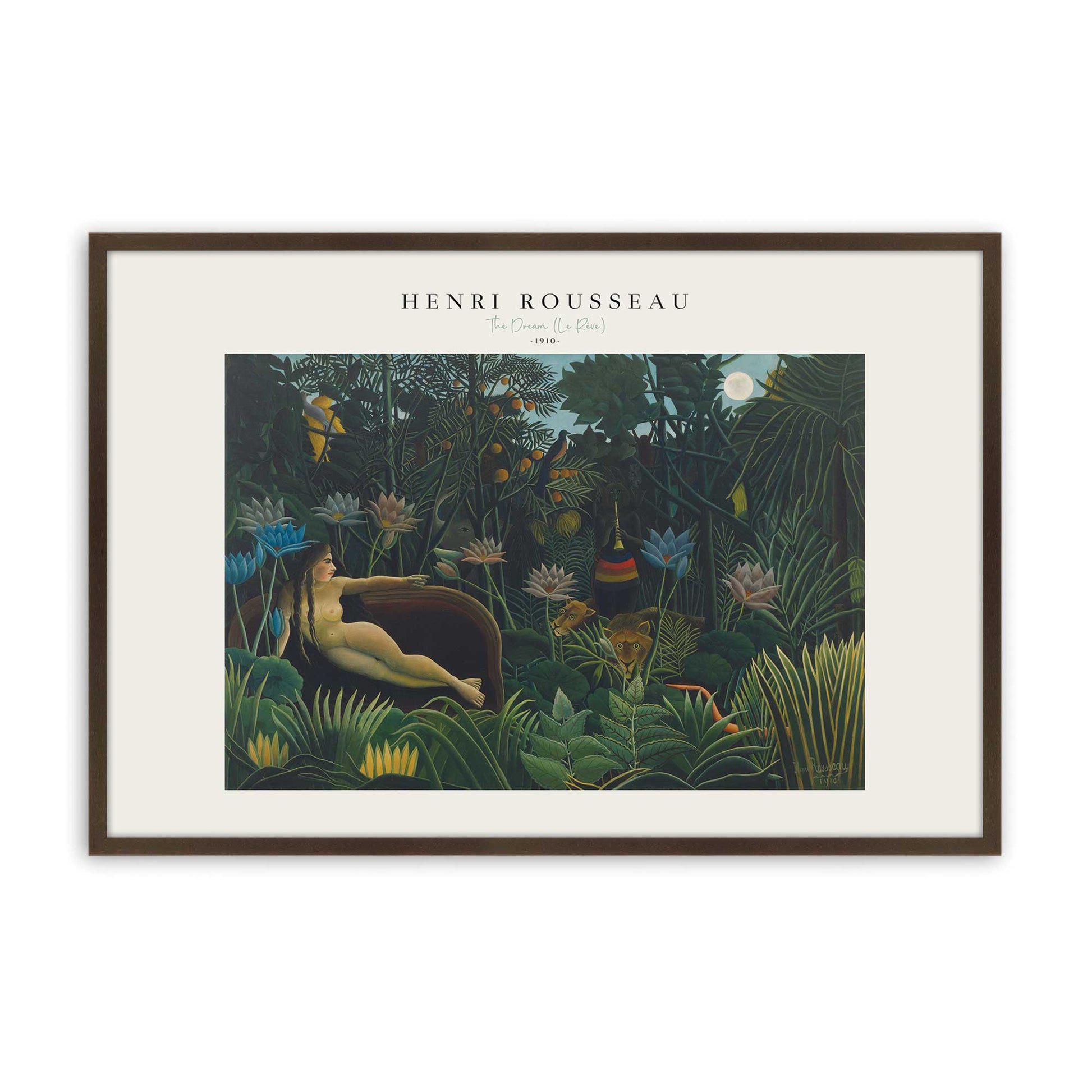 [Color:Belvinder Brown], Picture of art in a Belvinder Brown frame