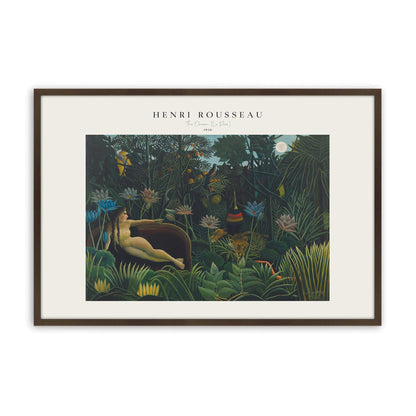 [Color:Brown], Picture of art in a Brown frame