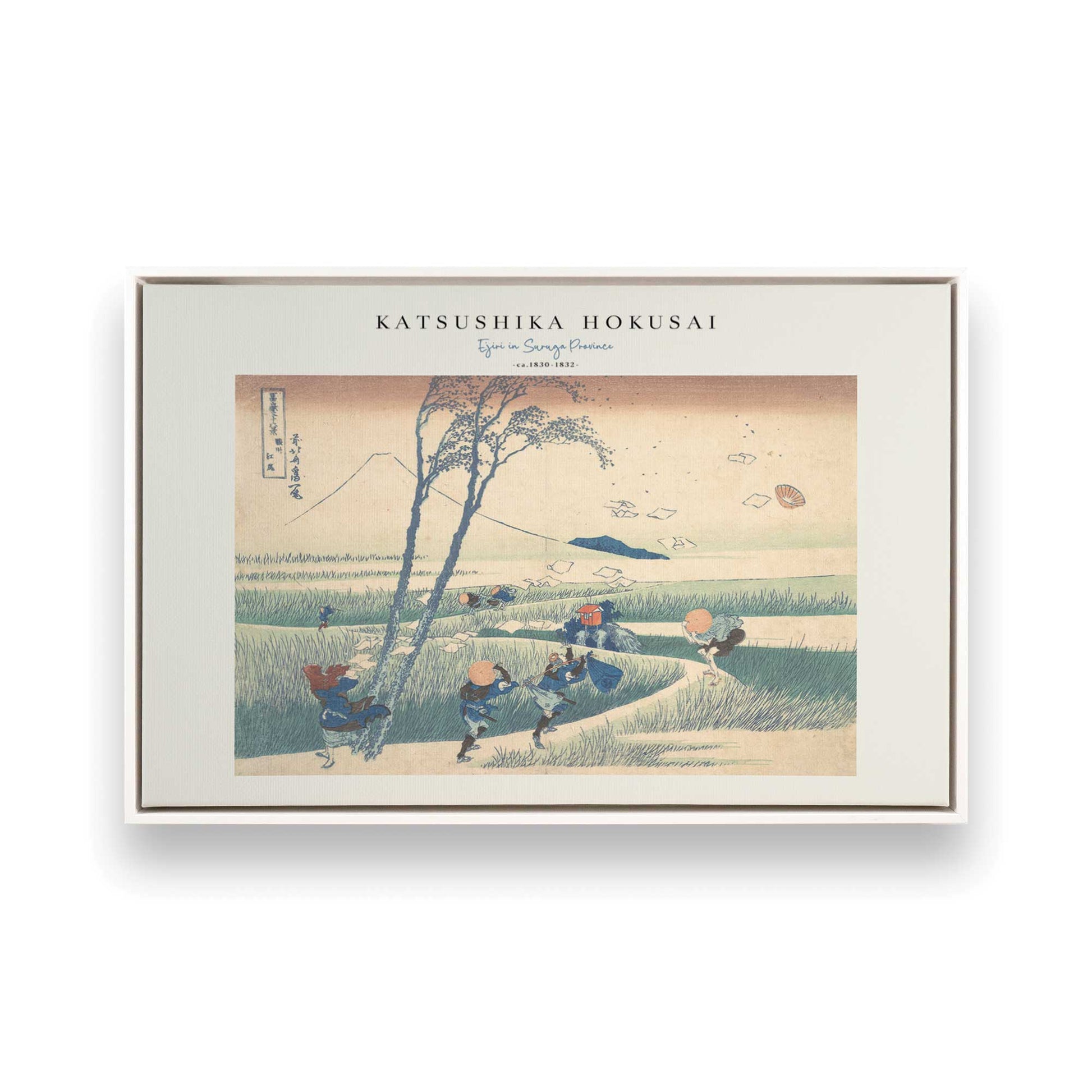 [Color:Opaque White], Picture of art in a White frame