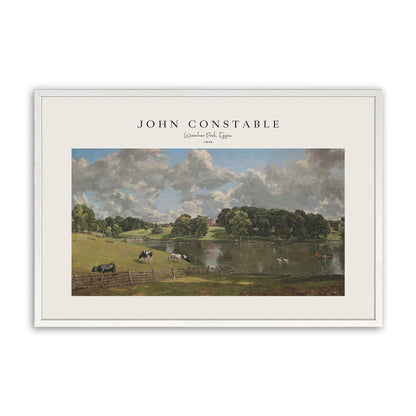 [Color:Opaque White], Picture of art in a Opaque White frame