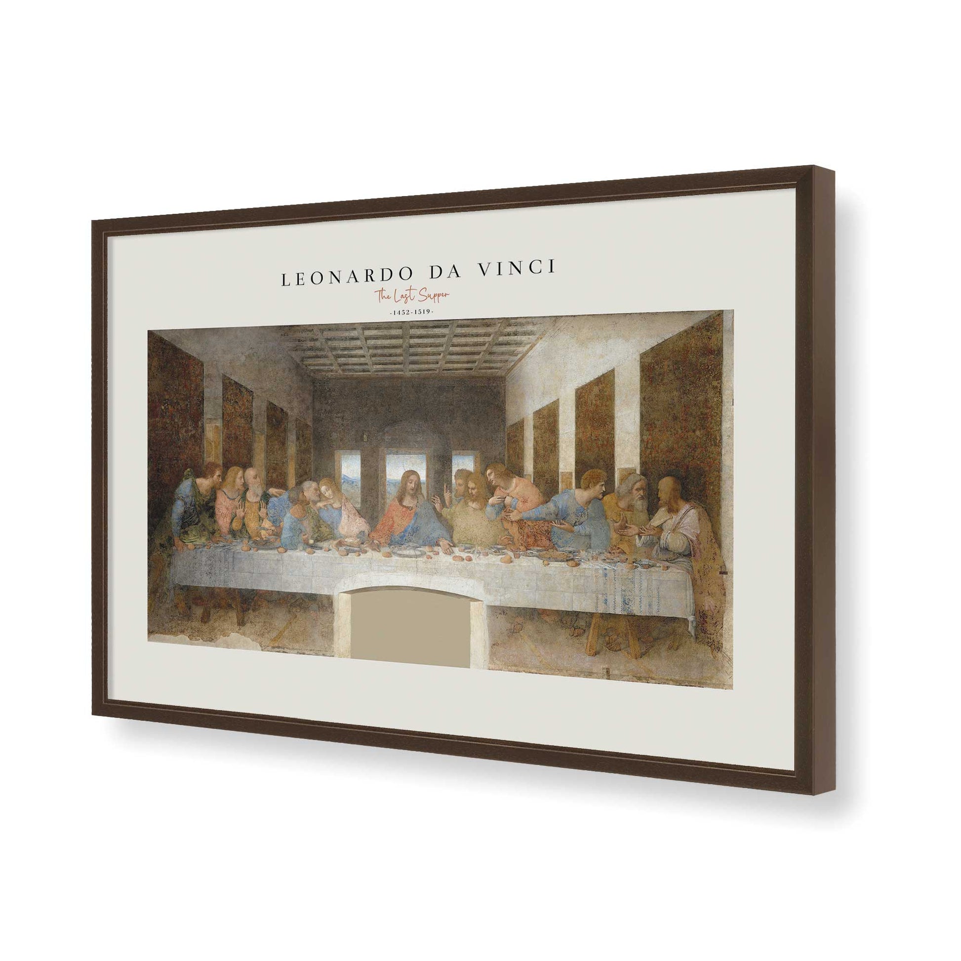 [Color:Belvinder Brown], Picture of art in a Belvinder Brown frame of the corner