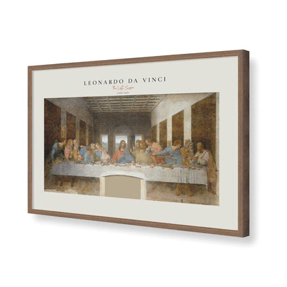 [Color:Walnut], Picture of art in a Walnut frame of the corner