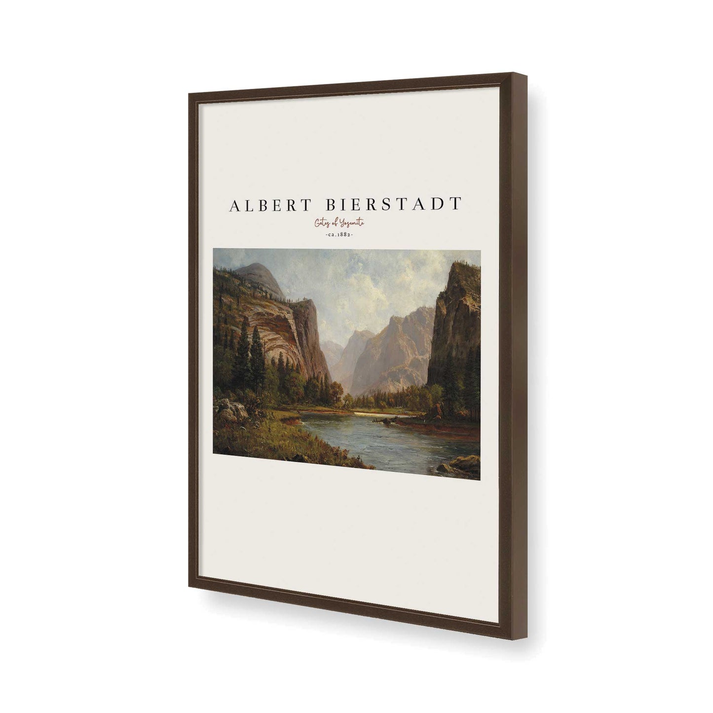 [Color:Belvinder Brown], Picture of art in a Belvinder Brown frame of the corner