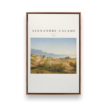 [Color:Walnut], Picture of art in a Walnut frame