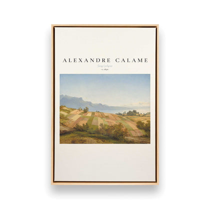 [Color:American Maple], Picture of art in a American Maple frame