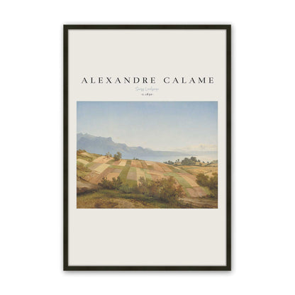 [Color:Satin Black], Picture of art in a Satin Black frame