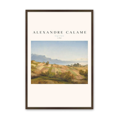 [Color:Belvinder Brown], Picture of art in a Belvinder Brown frame