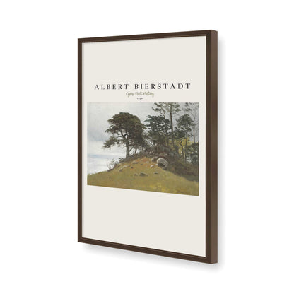 [Color:Belvinder Brown], Picture of art in a Belvinder Brown frame of the corner