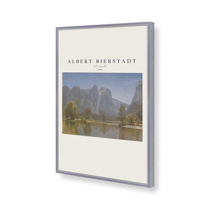 [Color:Polished Chrome], Picture of art in a Polished Chrome frame of the corner