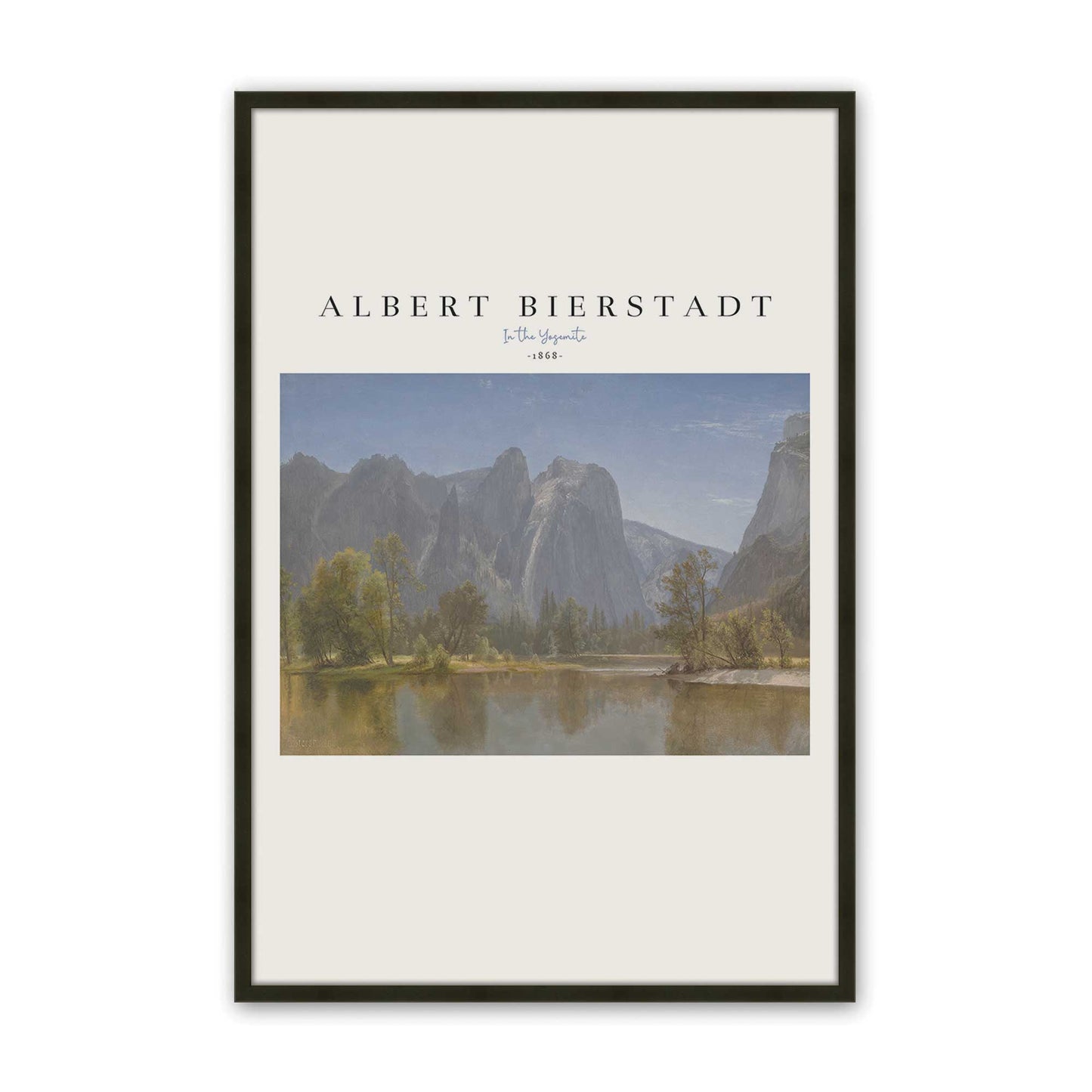 [Color:Satin Black], Picture of art in a Satin Black frame