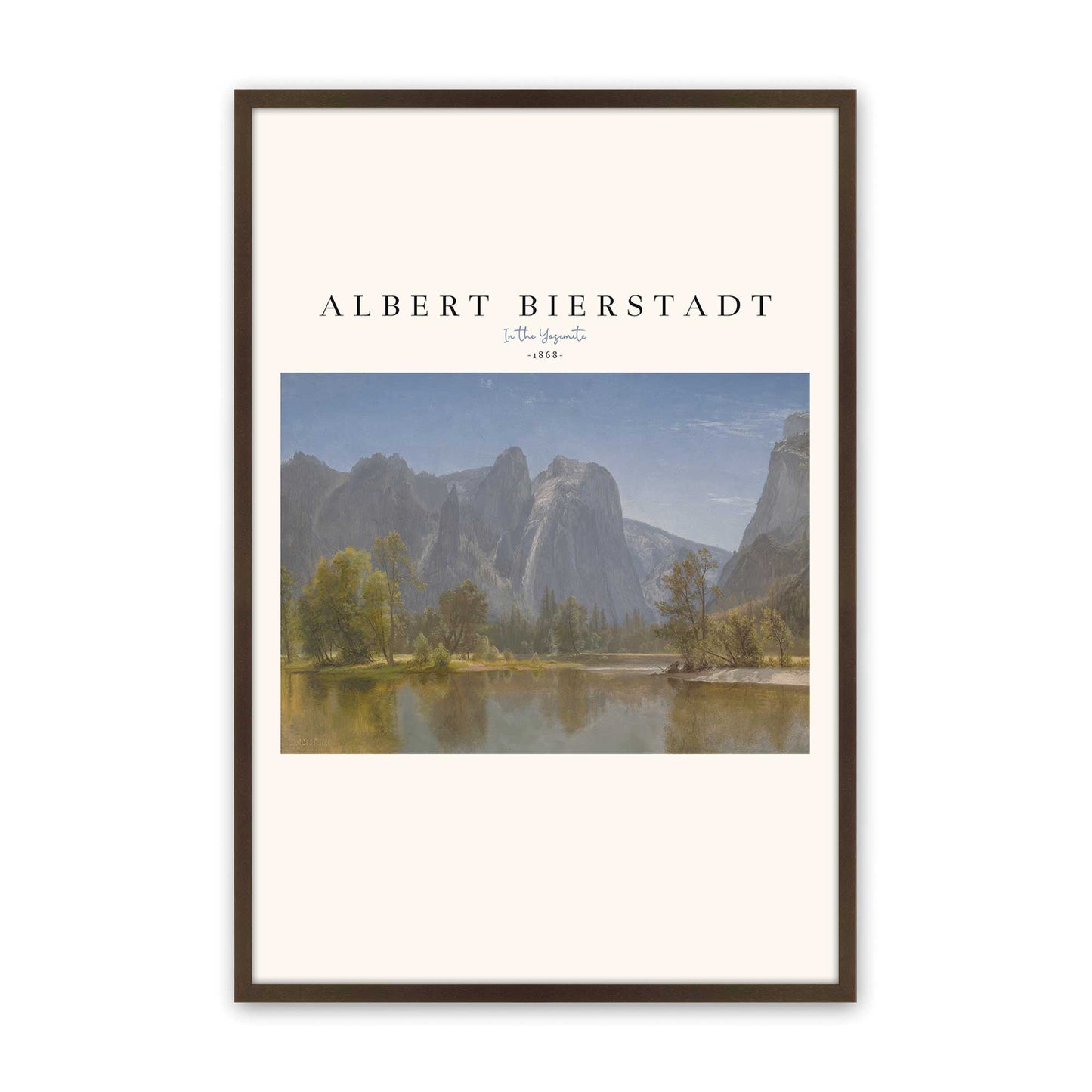 [Color:Belvinder Brown], Picture of art in a Belvinder Brown frame