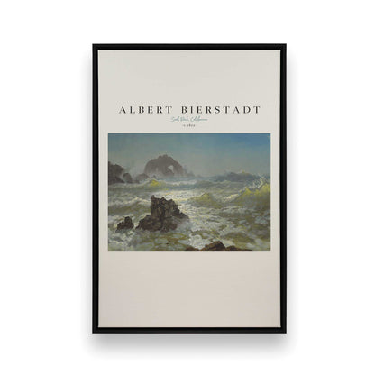 [Color:Satin Black], Picture of art in a Satin Black frame