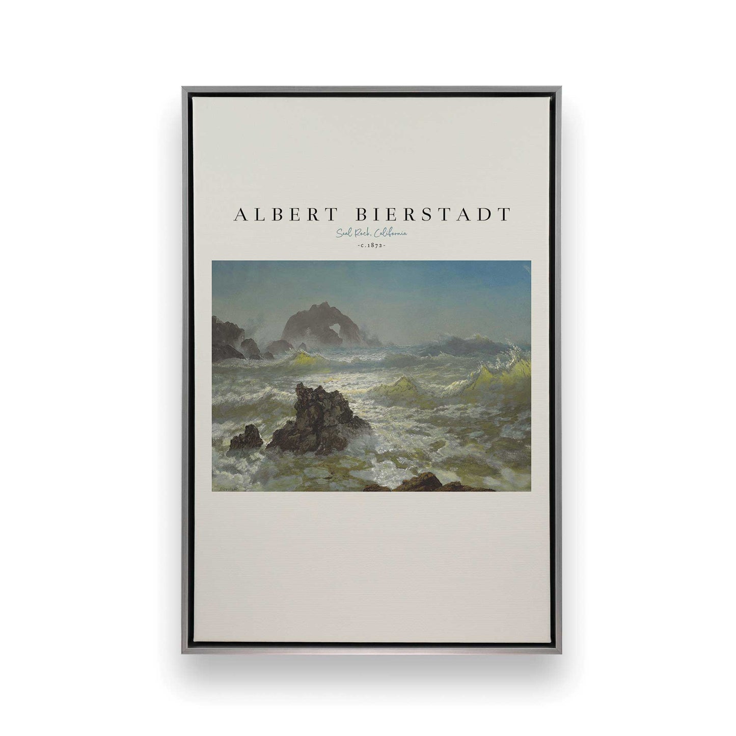 [Color:Polished Chrome], Picture of art in a Polished Chrome frame