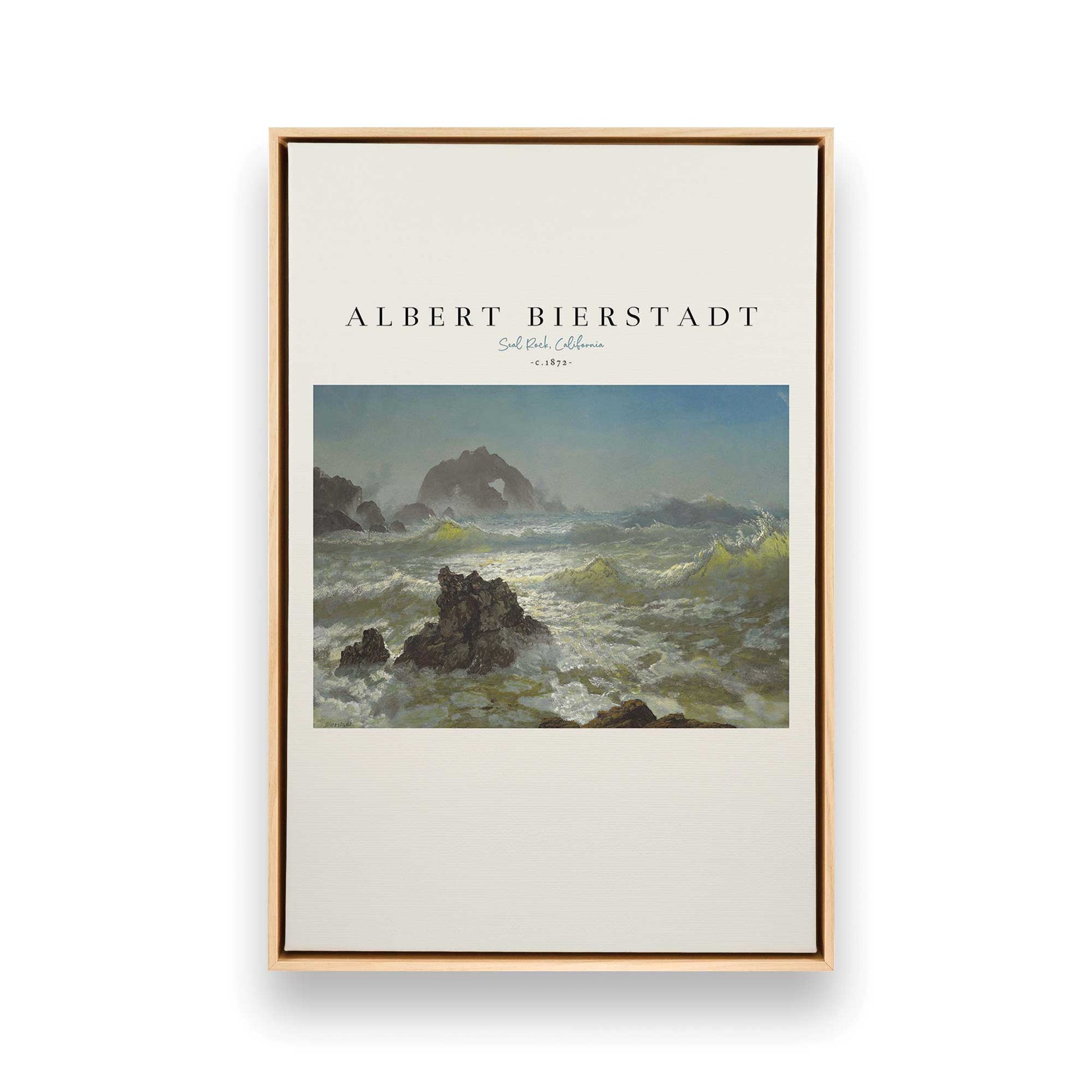 [Color:American Maple], Picture of art in a American Maple frame