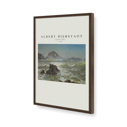 [Color:Belvinder Brown], Picture of art in a Belvinder Brown frame of the corner