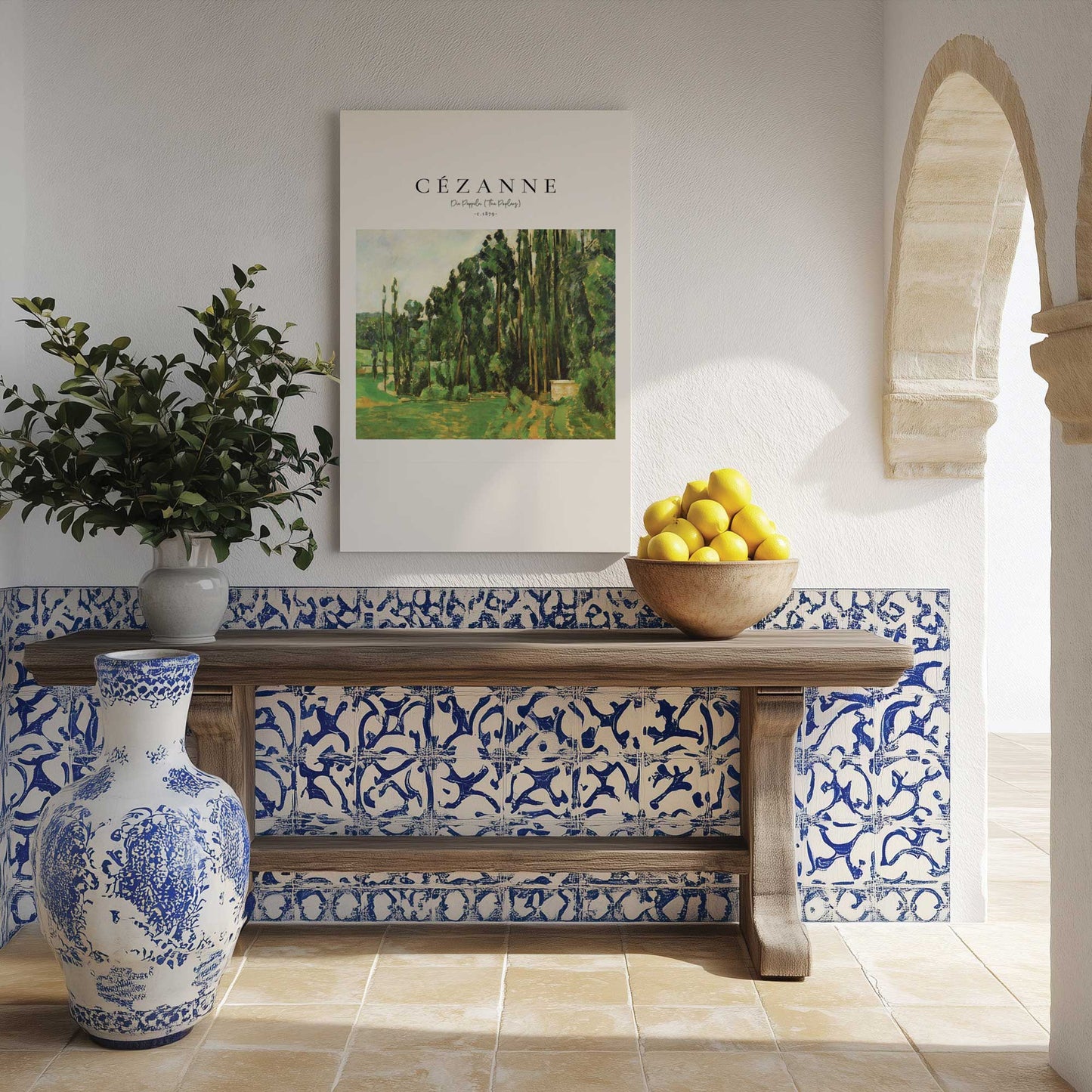 Picture of art in a room