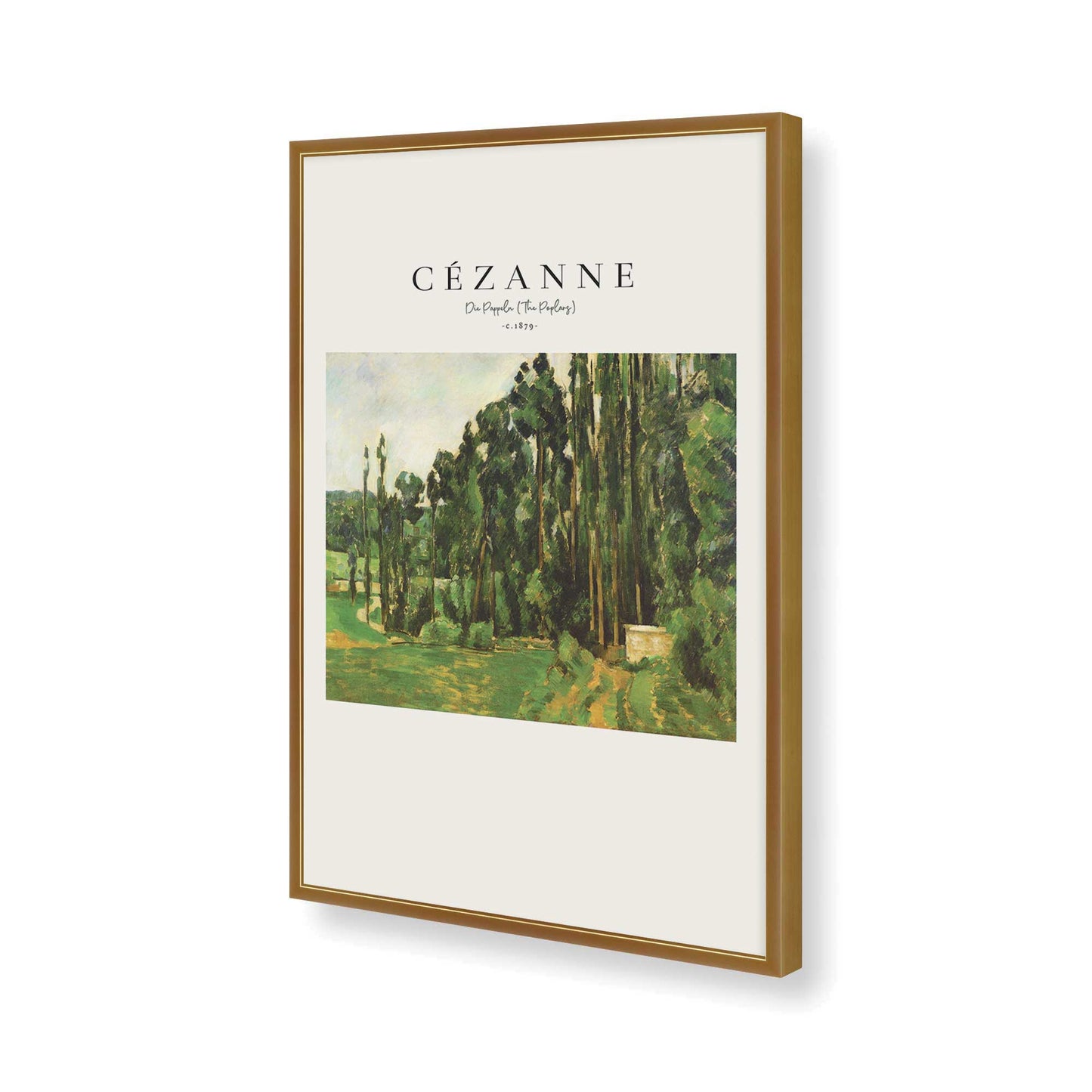 [Color:Polished Gold], Picture of art in a Polished Gold frame of the corner