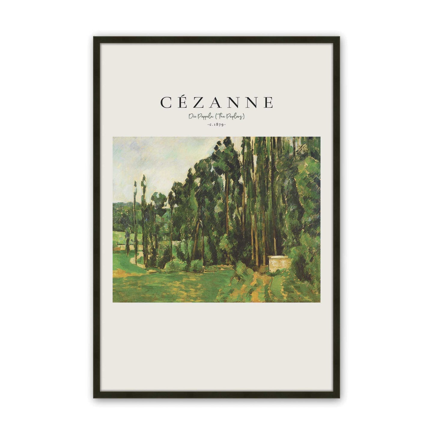 [Color:Satin Black], Picture of art in a Satin Black frame