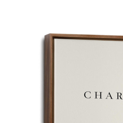 [Color:Walnut], Picture of art in a Walnut frame at an angle