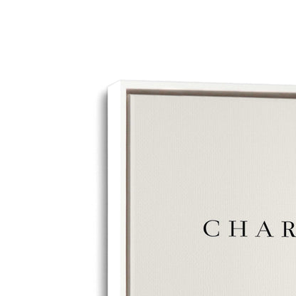 [Color:Opaque White], Picture of art in a White frame at an angle