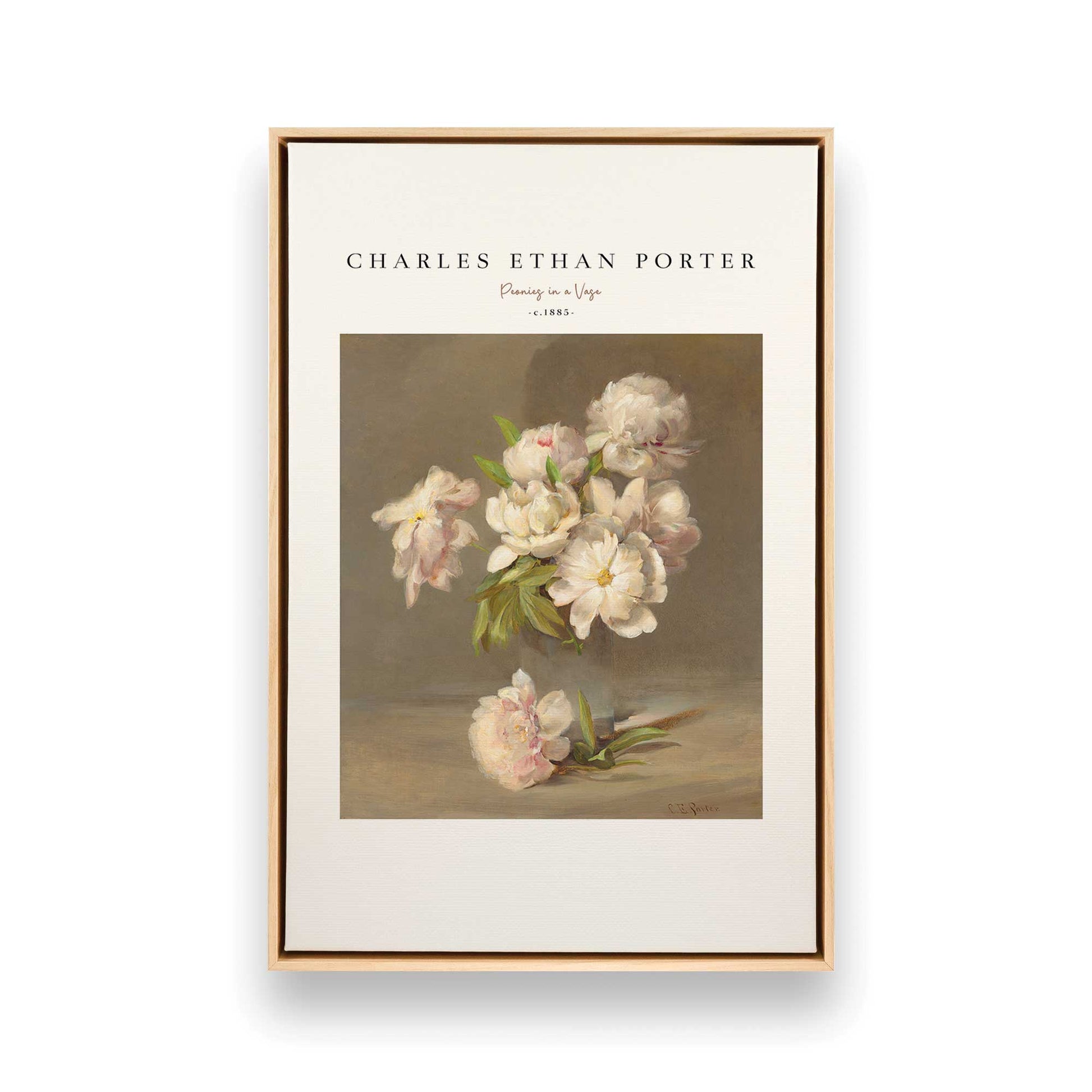 [Color:American Maple], Picture of art in a American Maple frame