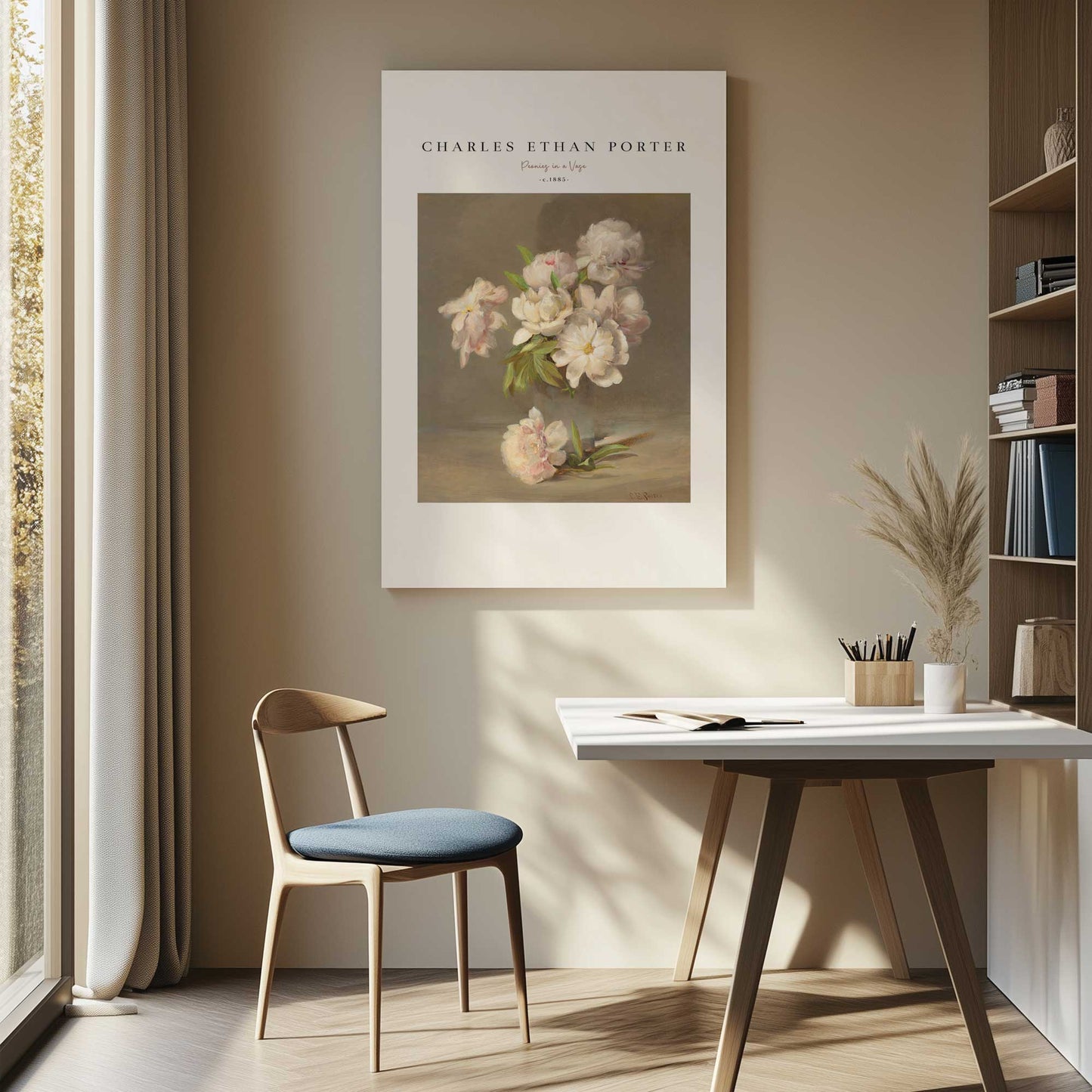 Picture of art in a room