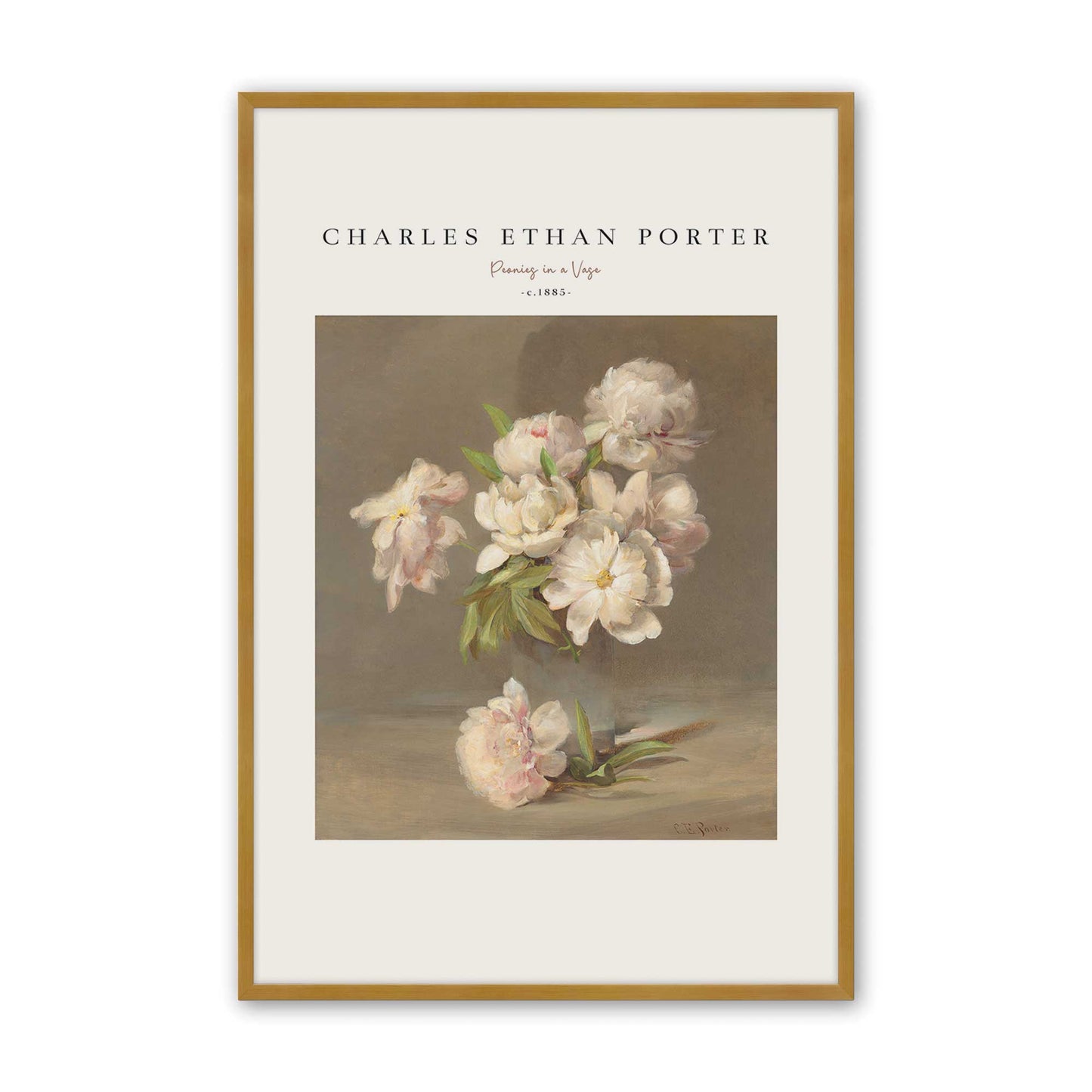 [Color:Polished Gold], Picture of art in a Polished Gold frame