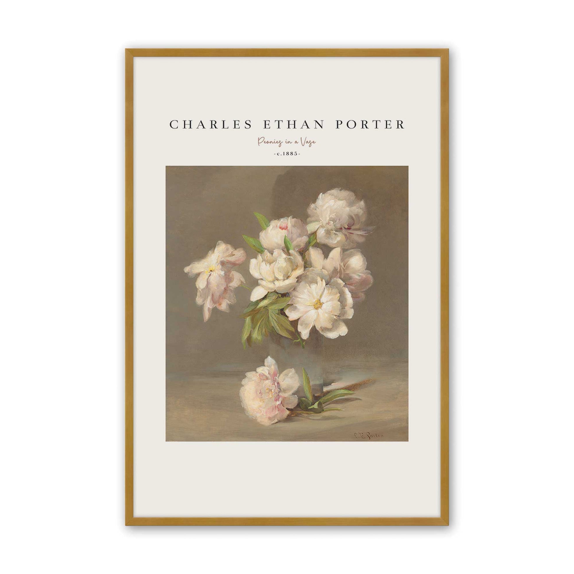 [Color:Polished Gold], Picture of art in a Polished Gold frame