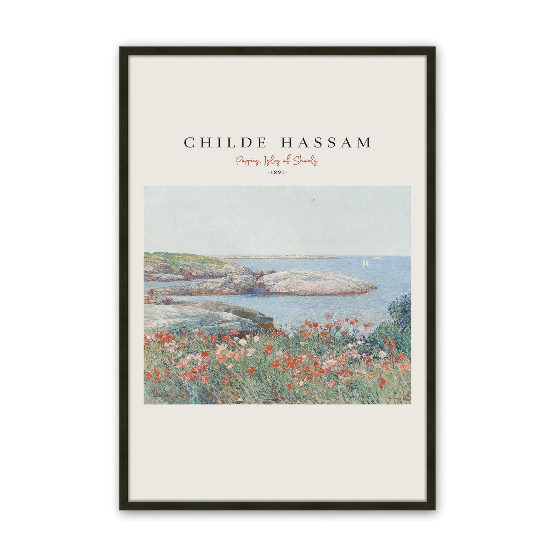 [Color:Satin Black], Picture of art in a Satin Black frame