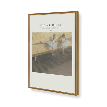 [Color:Polished Gold], Picture of art in a Polished Gold frame of the corner