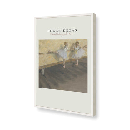 [Color:Opaque White], Picture of art in a Opaque White frame of the corner