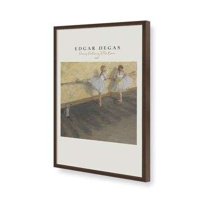 [Color:Belvinder Brown], Picture of art in a Belvinder Brown frame of the corner