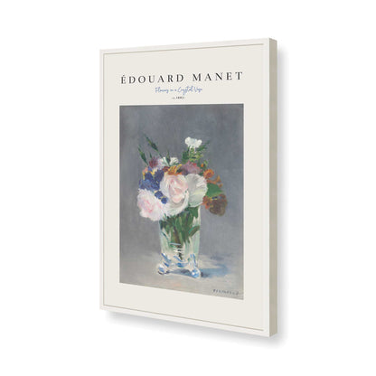 [Color:Opaque White], Picture of art in a Opaque White frame of the corner