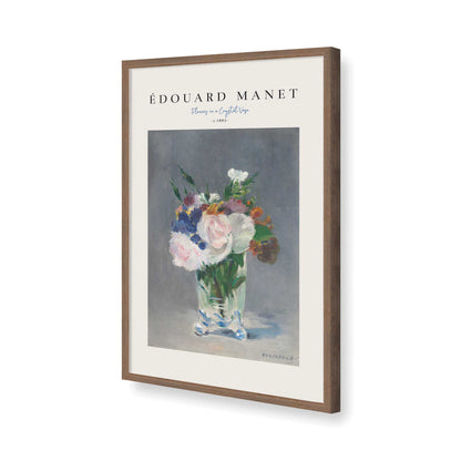 [Color:Walnut], Picture of art in a Walnut frame of the corner