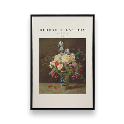 [Color:Satin Black], Picture of art in a Satin Black frame