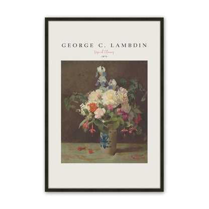 [Color:Satin Black], Picture of art in a Satin Black frame