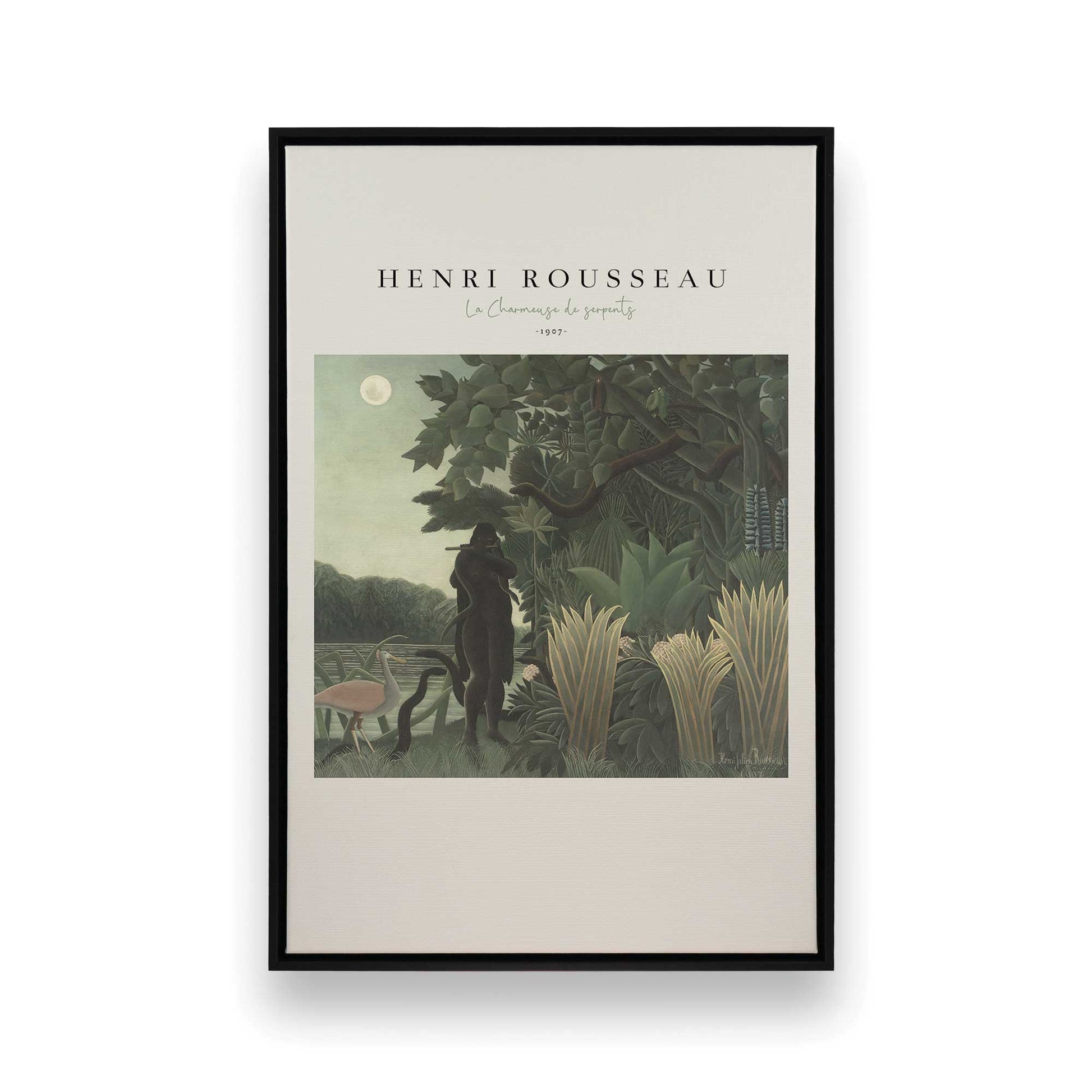 [Color:Satin Black], Picture of art in a Satin Black frame