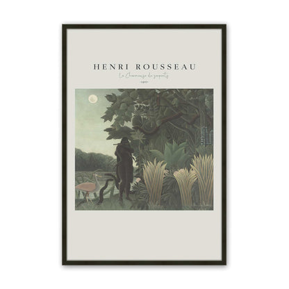 [Color:Satin Black], Picture of art in a Satin Black frame