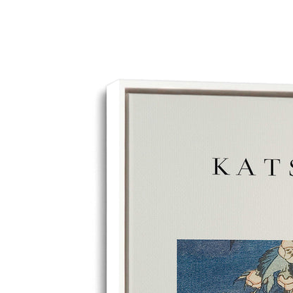 [Color:Opaque White], Picture of art in a White frame at an angle
