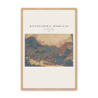 [Color:American Maple], Picture of art in a American Maple frame
