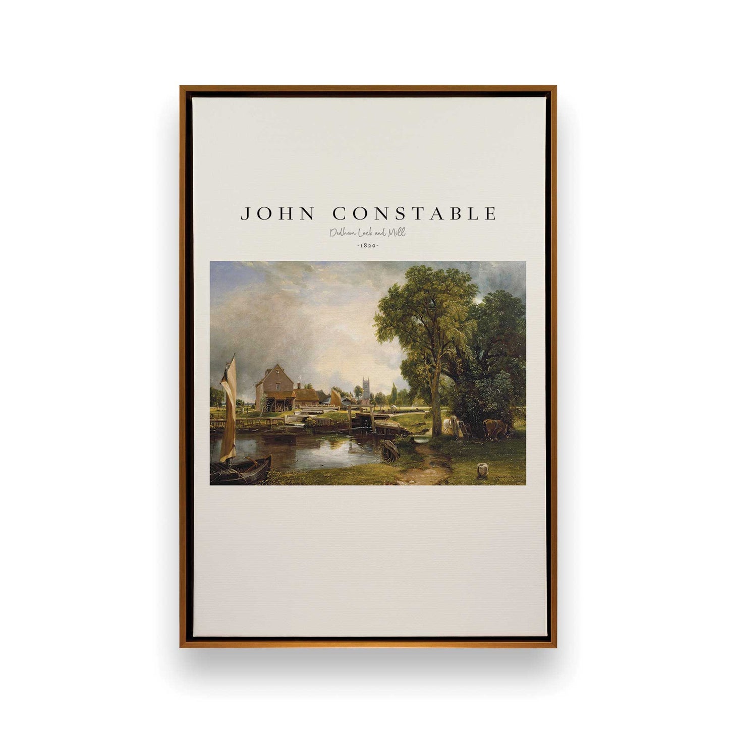 [Color:Polished Gold], Picture of art in a Polished Gold frame