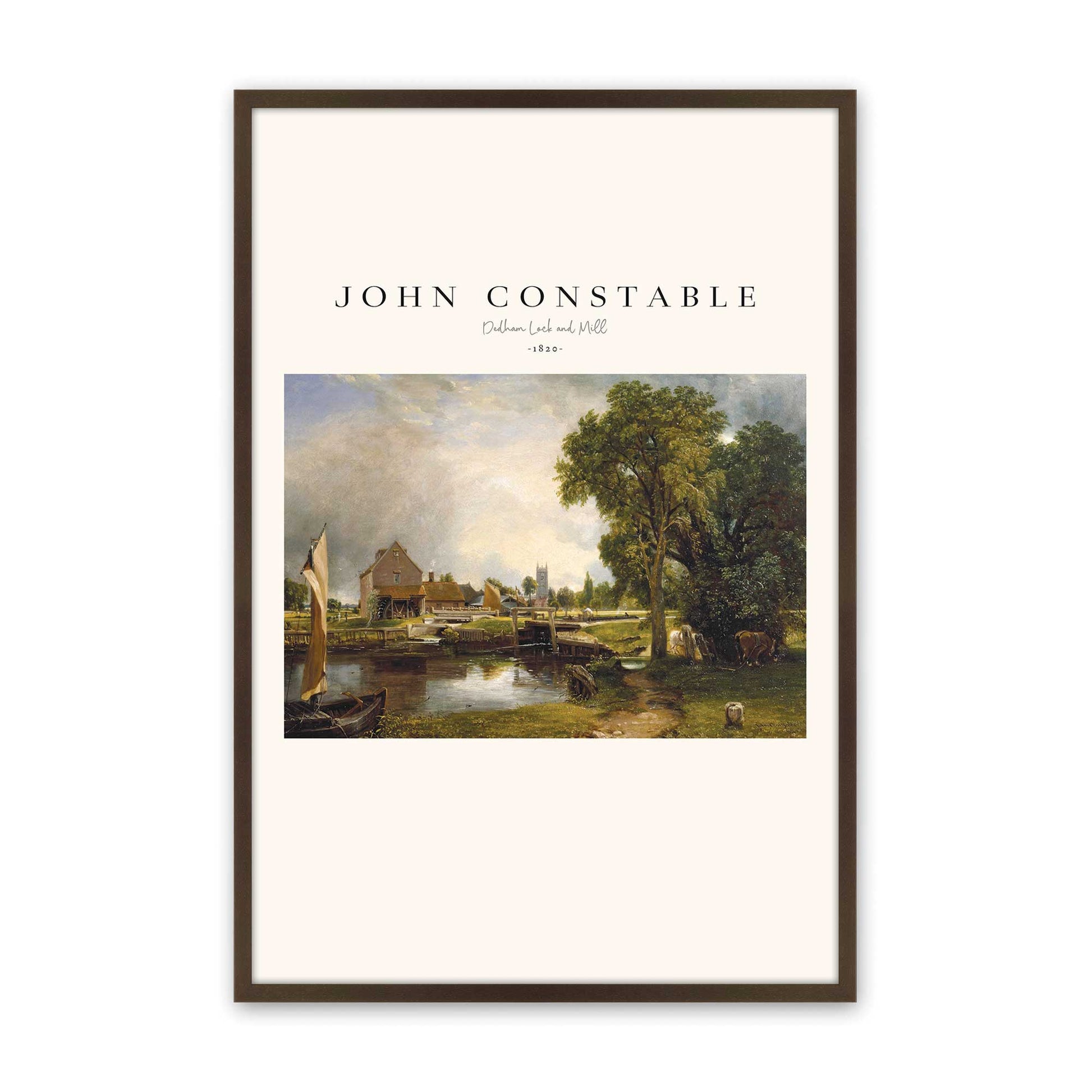 [Color:Belvinder Brown], Picture of art in a Belvinder Brown frame
