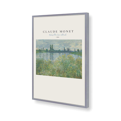[Color:Polished Chrome], Picture of art in a Polished Chrome frame of the corner