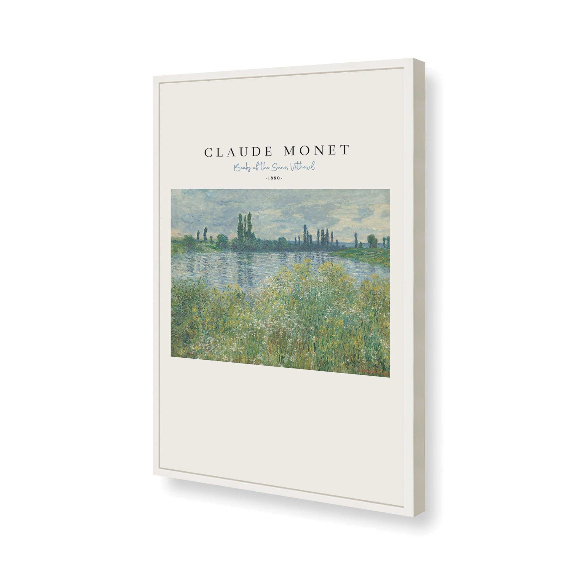 [Color:Opaque White], Picture of art in a Opaque White frame of the corner