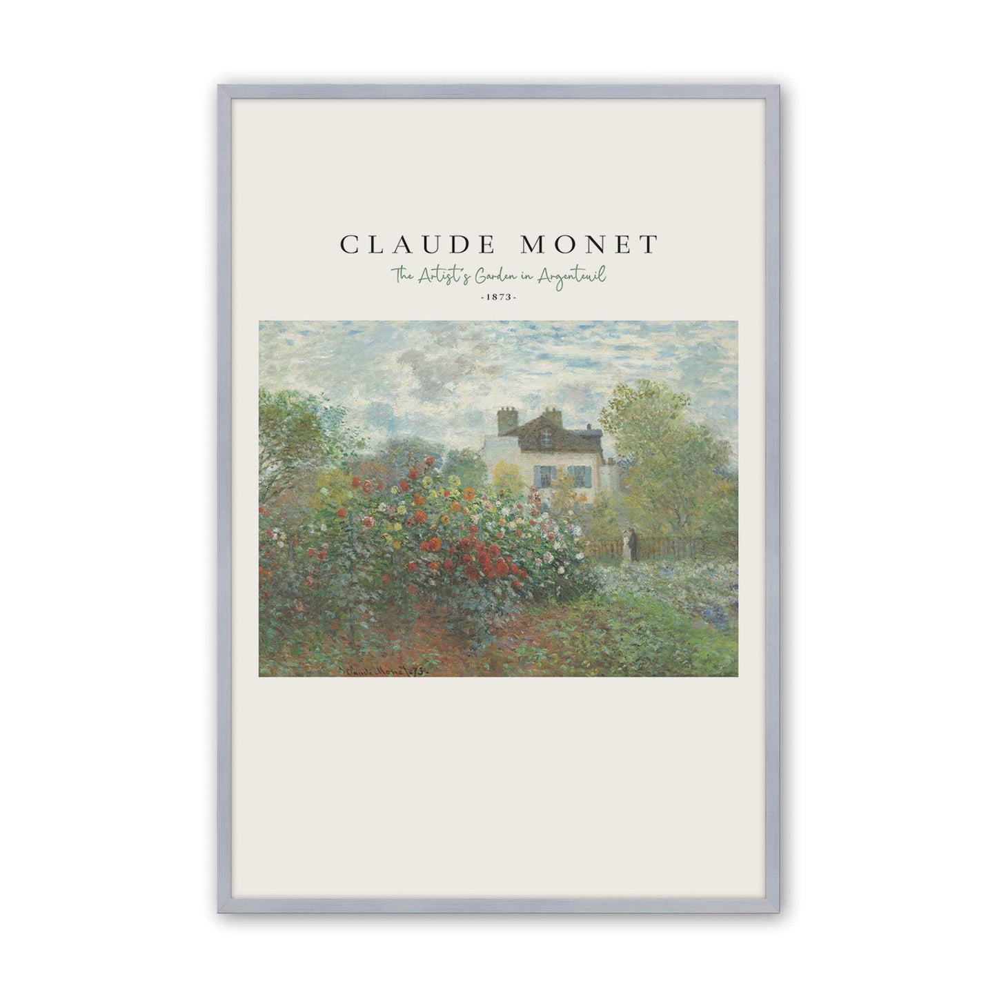 [Color:Polished Chrome], Picture of art in a Polished Chrome frame