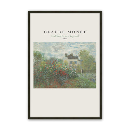 [Color:Satin Black], Picture of art in a Satin Black frame