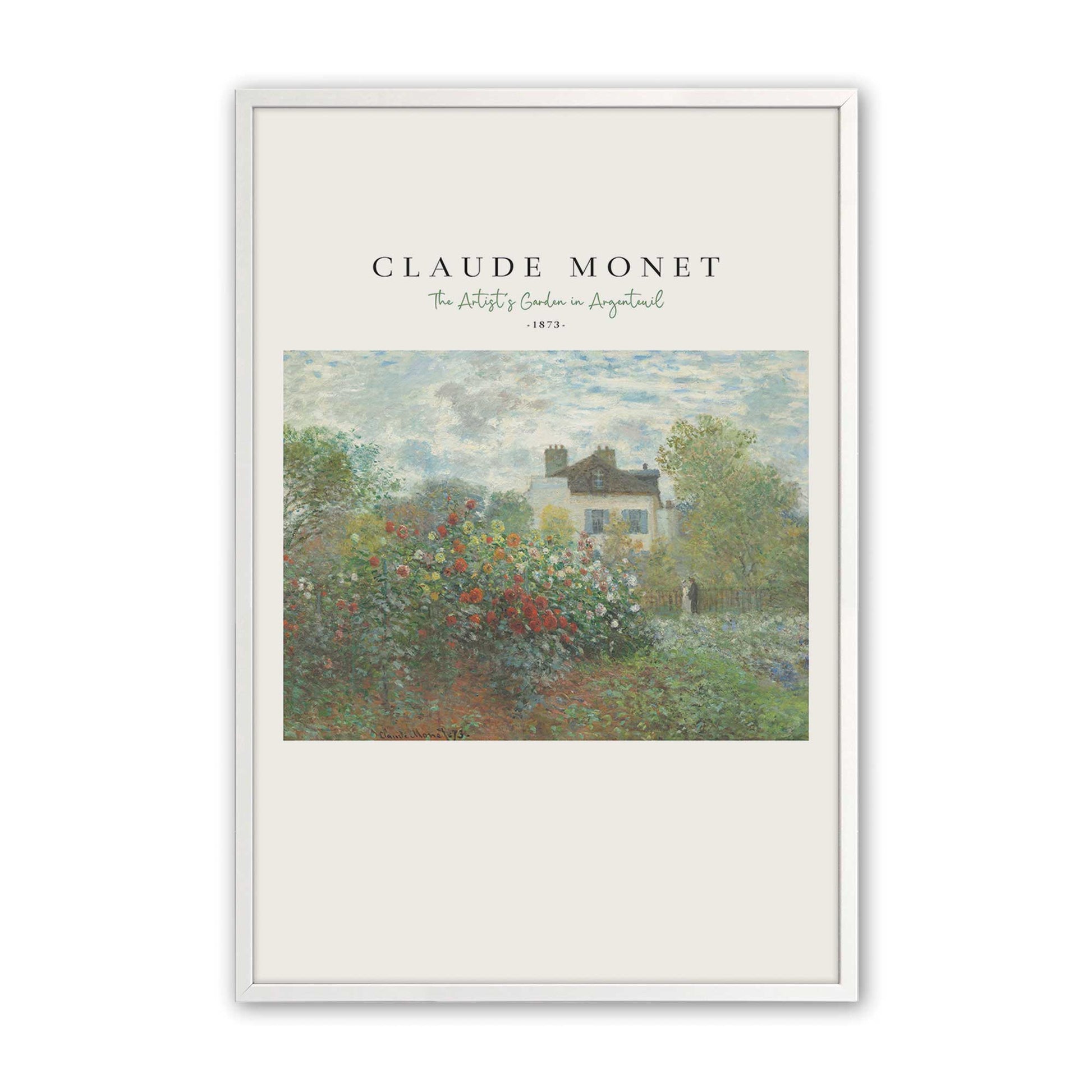 [Color:Opaque White], Picture of art in a Opaque White frame
