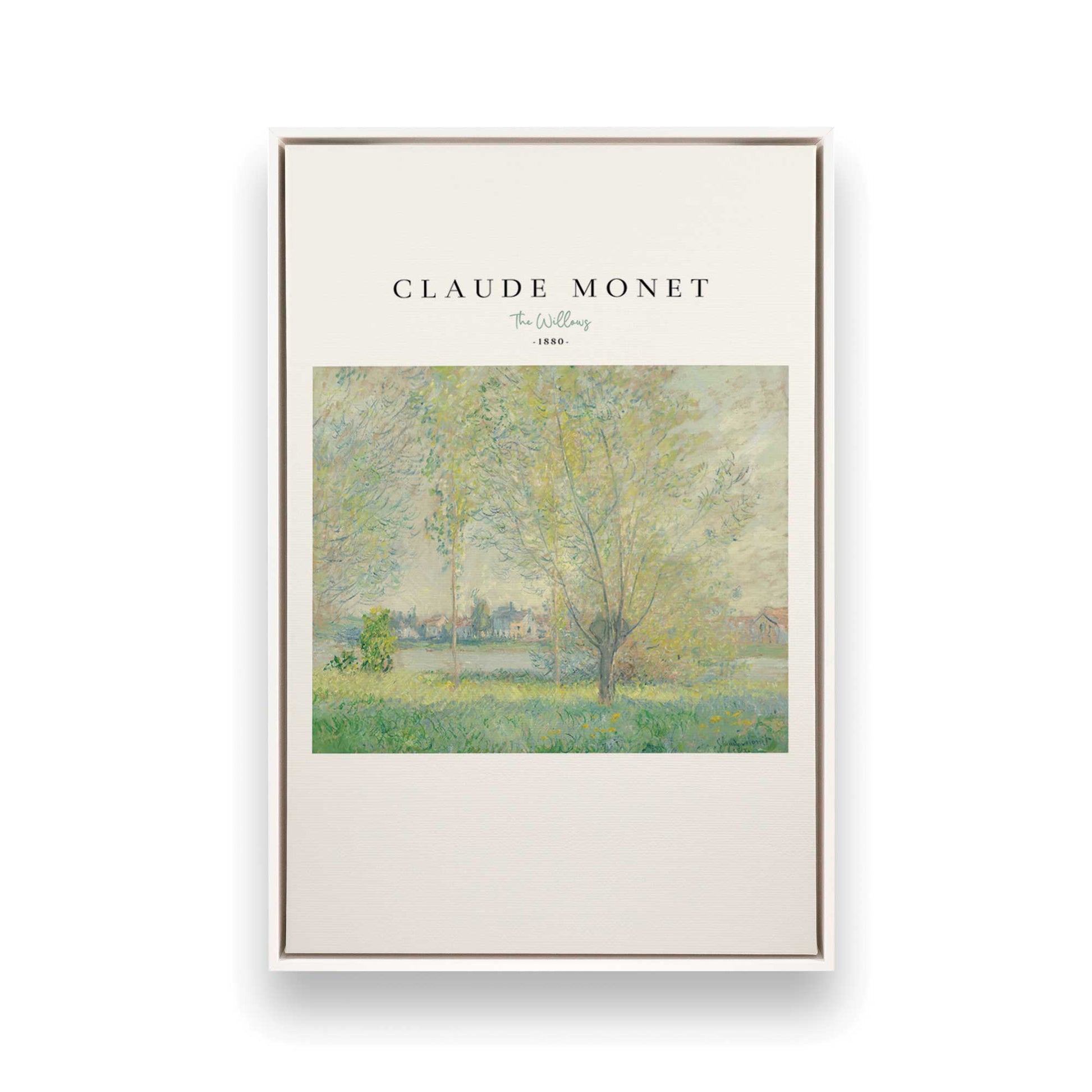[Color:Opaque White], Picture of art in a White frame
