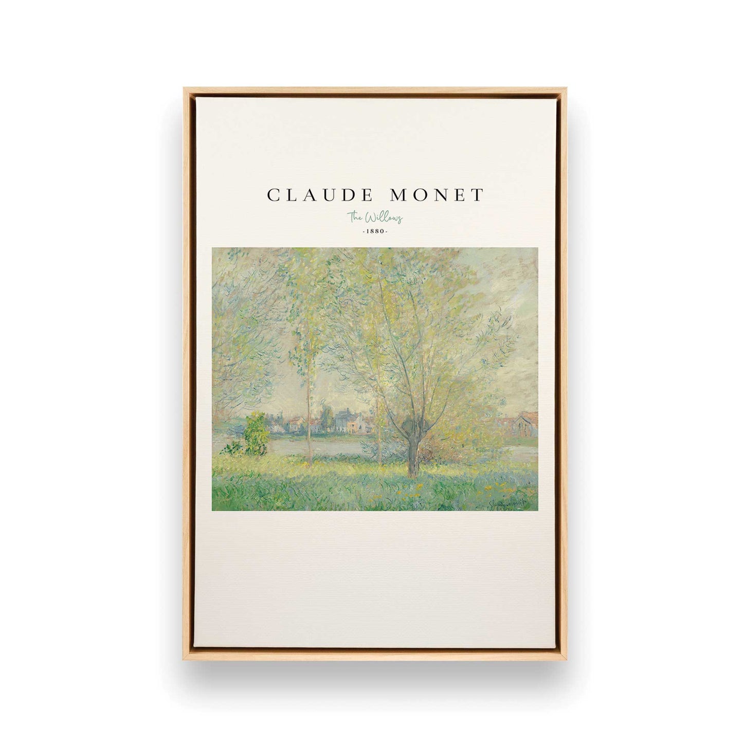 [Color:American Maple], Picture of art in a American Maple frame